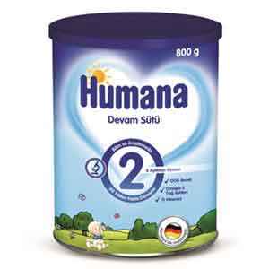 Humana Bebek Maması Metal Kutu 2 Numara 800 Gr