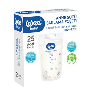 Wee Baby 889 Anne Sütü Saklama Poşeti