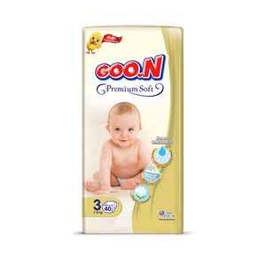 Goon Premium Soft Bant Jumbo Bebek Bezi No:3 7-12 Kg 40 Adet