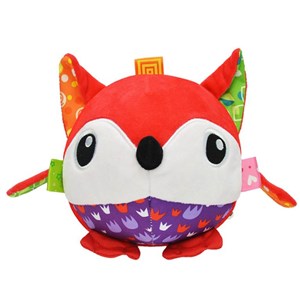 Sozzy Toys Çıngıraklı Topum 3 Boyutlu Tilki SZY171