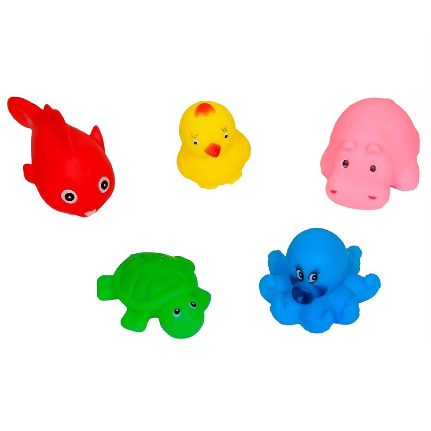 Sozzy Toys Neşeli Banyo Oyuncakları 5'li Set SZY152 