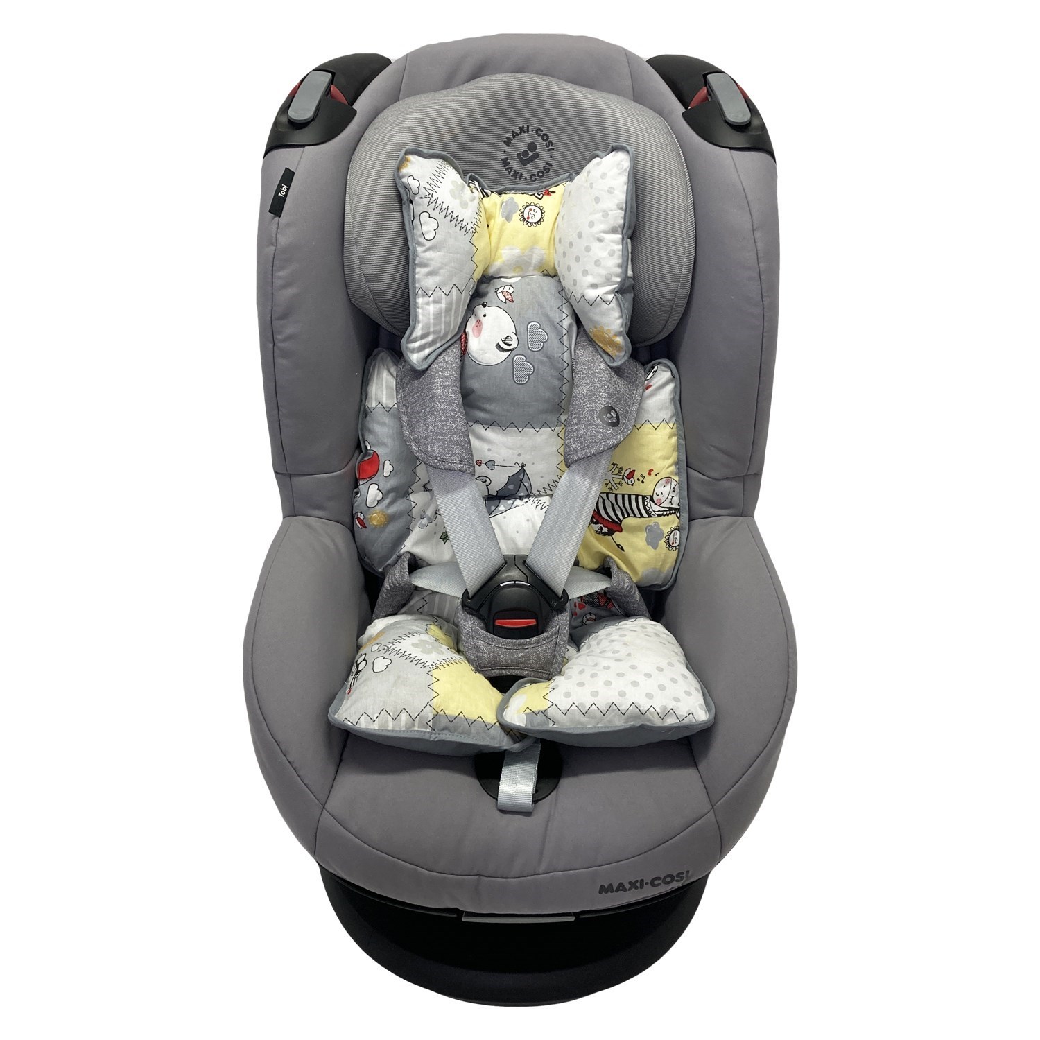 Ezh Puset ve Oto Koltuğu Minderi P1010 Gri-Sarı