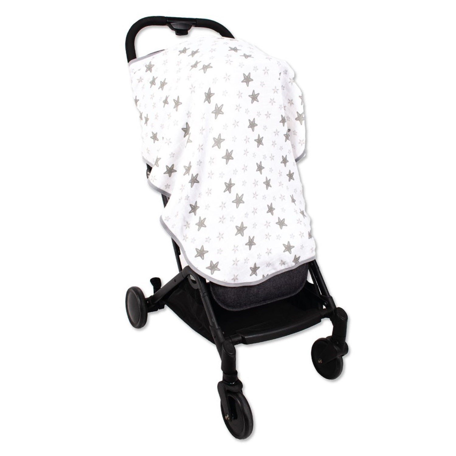 Sevi Bebe Çok Fonksiyonlu Organik Müslin Örtü 488 Gri