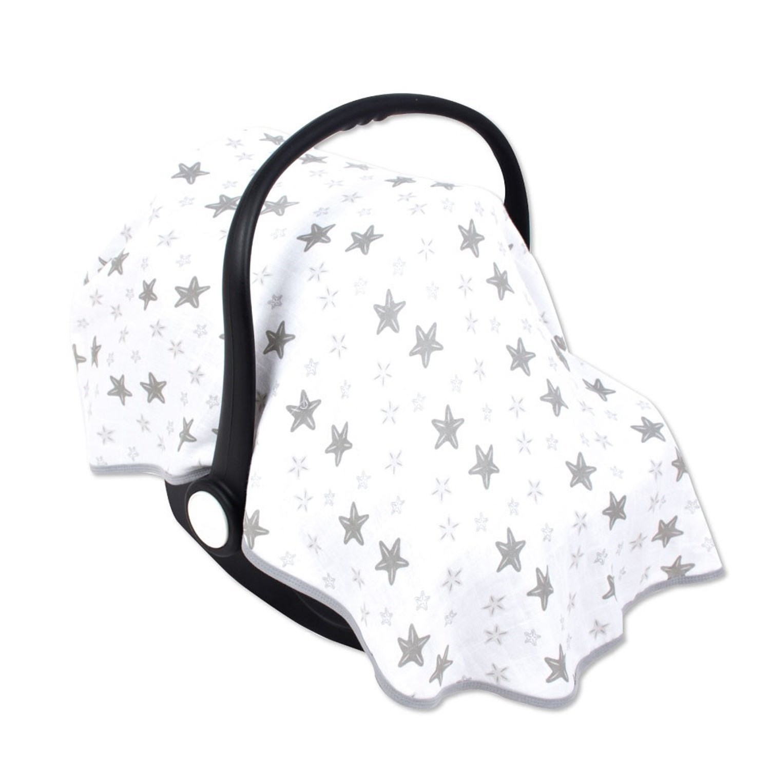 Sevi Bebe Çok Fonksiyonlu Organik Müslin Örtü 488 Gri